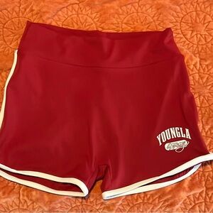 YoungLA Women's Red Shorts